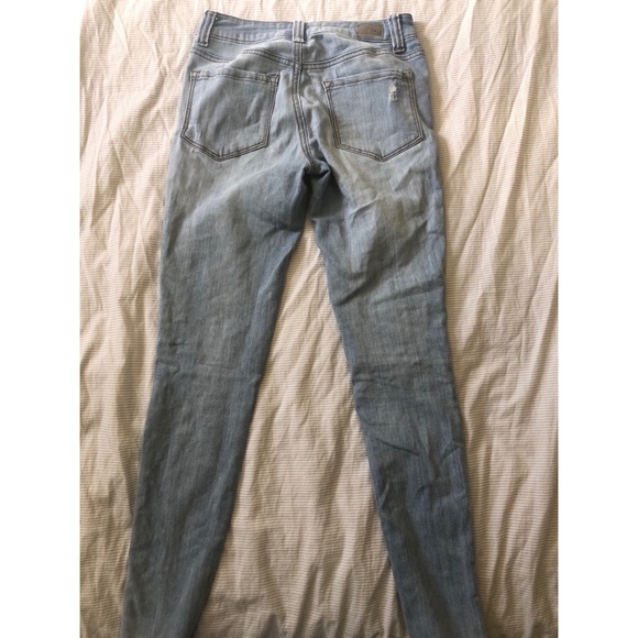 Ripped denim cut off jeans - Picture 3 of 4